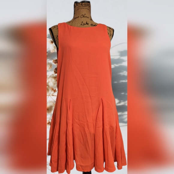 Stunning Bridget Coral Swing Mini Dress 😍🥰 - Picture 5 of 6